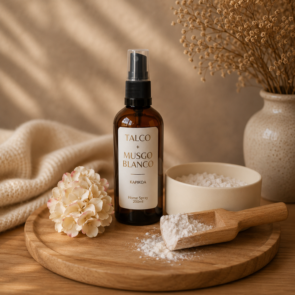 AMBIENTADOR SPRAY TALCO Y MUSGO BLANCO
