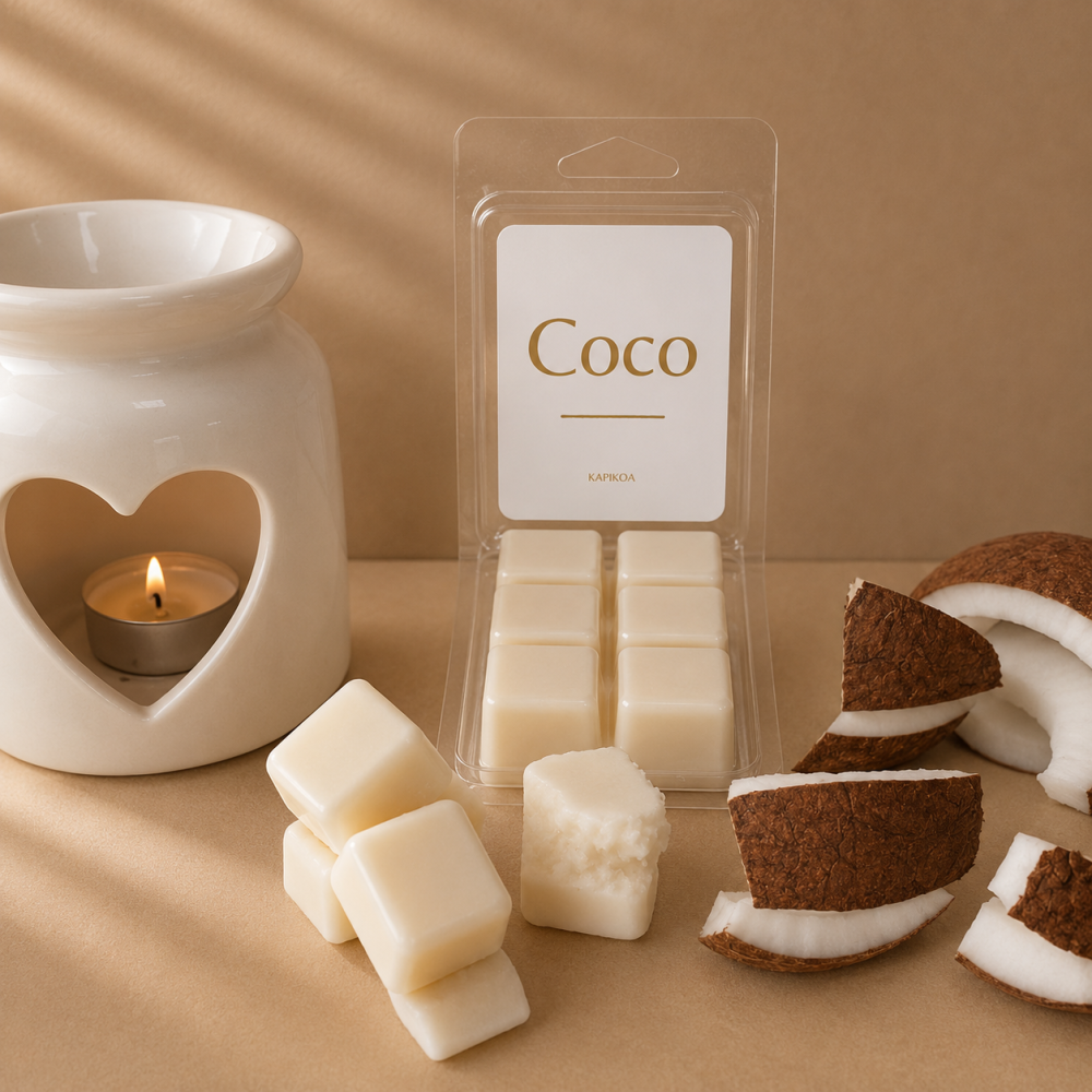 CERA PERFUMADA QUEMADOR COCO