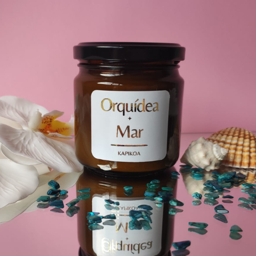 VELA ORQUÍDEA Y MAR