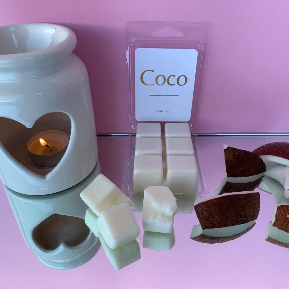 CERA PERFUMADA QUEMADOR COCO